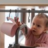  Familym Bioműanyag baba bögre púderrózsaszín baba pohár