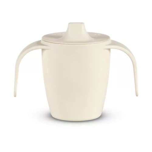  Familym Bioműanyag baba étkészlet szett 6 hónapos kortól krémfehér