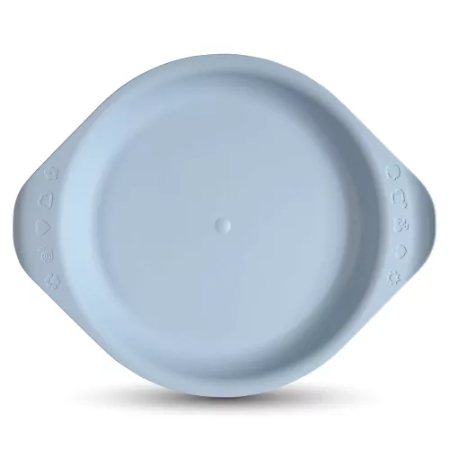  Familym Bioműanyag baba étkészlet szett 12 hónapos kortól tengerkék