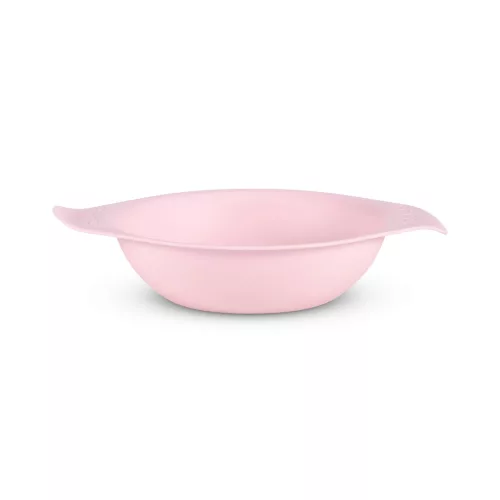  Familym Bioműanyag baba étkészlet szett 12 hónapos kortól púderrózsaszín