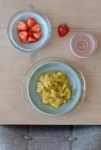 Béaba Üveg Étkészlet - Eukaliptusz baba étkészlet