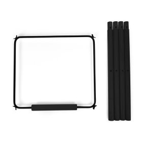   Childhome Evolu 2 Etetőszék Lábhosszabító + Footrest - Fa - Fekete