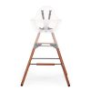 Childhome Evolu 2 Etetőszék Lábhosszabító + Footrest - Fa - Mogyoróbarna/Fekete