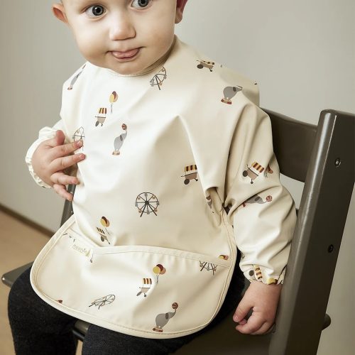 Nuuroo Luna etetőkabát- Circus hosszú ujjú baba előke