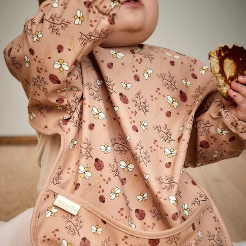 Nuuroo Luna etetőkabát- Flower hosszú ujjú előke