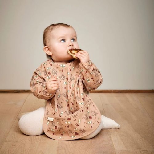 Nuuroo Luna etetőkabát- Flower hosszú ujjú előke