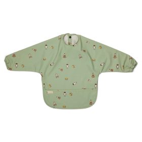   Nuuroo Luna etetőkabát- Light Green hosszú ujjú baba előke