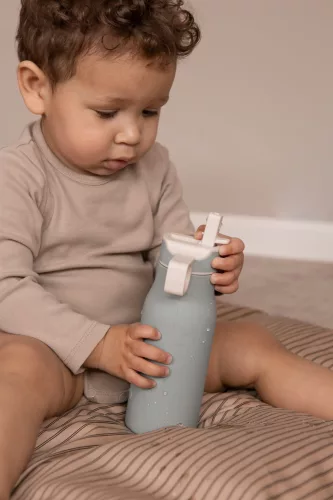 NUUROO szilikon ivópalack 400ml-  Lau sivatag baba-gyermek kulacs