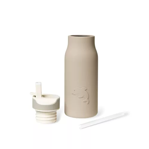 Nuuroo Lau szilikon ivópalack 400ml- Kavics baba-gyermek kulacs