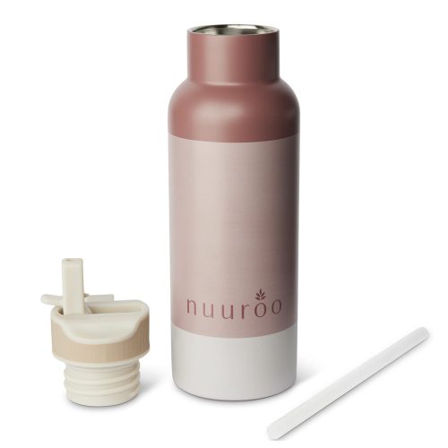 NUUROO Conrad ivópalack - 500 ml- Rózsa mix gyermek kulacs rozsdamentes termosz