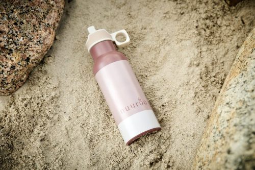 NUUROO Conrad ivópalack - 500 ml- Rózsa mix gyermek kulacs rozsdamentes termosz