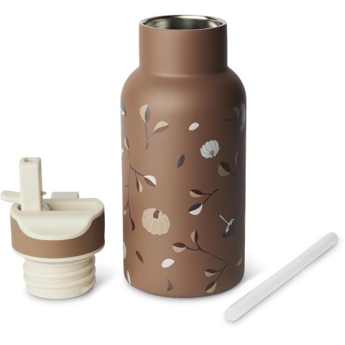 Nuuroo Juno rozsdamentes acél ivópalack 350ml- Tökök és virágok baba-gyermek kulacs termosz