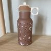 Nuuroo Juno rozsdamentes acél ivópalack 350ml- Tökök és virágok baba-gyermek kulacs termosz