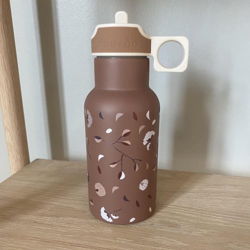 Nuuroo Juno rozsdamentes acél ivópalack 350ml- Tökök és virágok baba-gyermek kulacs termosz