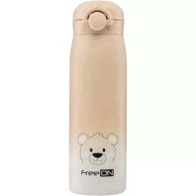FreeON thermo kulacs 480ml- Beige maci