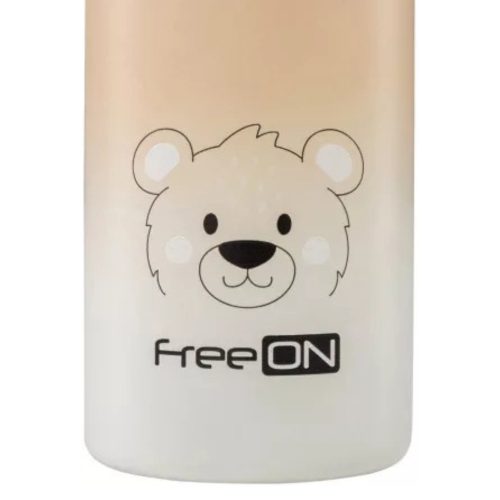 FreeON thermo kulacs 480ml- Szürke oroszlán
