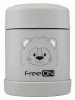 FreeON thermo ételtároló termosz 350 ml- Szürke oroszlán