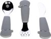 FreeON acélmentes evőeszköz készlet 3db-os- Grey, szürke