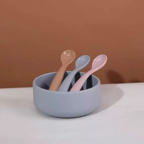 Petu Petu Maddie szilikon kanál 2db - Szürke