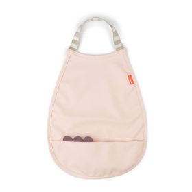   Done by Deer elasztikus nyakú előke, Croco, púder, baba előke