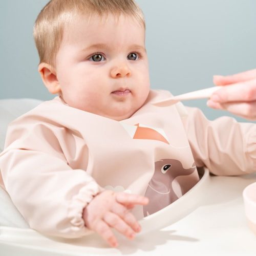 Done by Deer Hosszú ujjú előke – Playground, púder