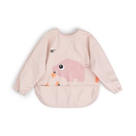 Done by Deer Hosszú ujjú előke, Tiny Farm, púder