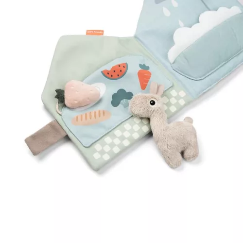 Done by Deer Fejlesztő babakönyv – Lalee otthona, homokszínű