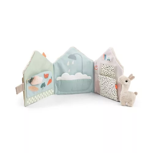 Done by Deer Fejlesztő babakönyv – Lalee otthona, homokszínű