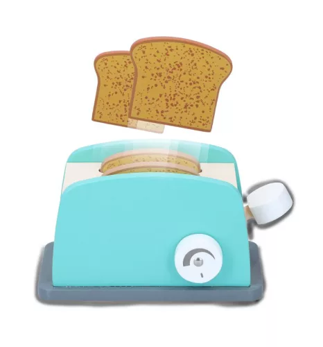 Fa játék kenyérpirító + kiegészítők 16x10x10cm