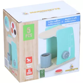   Fa játék kávéfőző kiegészítőkkel 9 részes 16x9x16cm