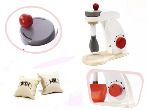 Fa konyhai játék robotgép kiegészítőkkel