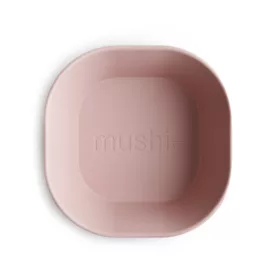   Mélytányér (Púderrózsaszín) Mushie/N (baba/gyermek tányér) műanyag