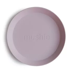   Lapostányér (Halvány lila) Mushie/K (baba/gyermek tányér) műanyag