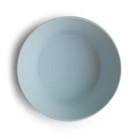   Mélytányér (Világoskék) Mushie/K (baba/gyermek tányér) műanyag
