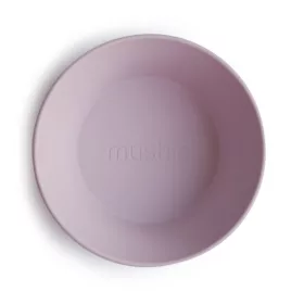   Mélytányér (Halvány lila) Mushie/K (baba/gyermek tányér) műanyag