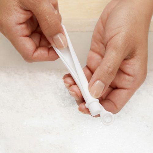 Munchkin szívószálas itatópohár Simple Clean 296ml 12hó rózsaszín szétnyitható szívószál, baba kulacs