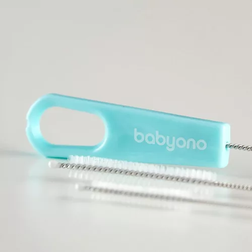 BabyOno kefe szett szívószálas- és itatópoharakhoz 3 db 1419