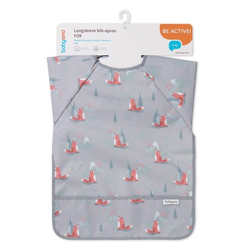 BabyOno előke - hosszú ujjas vízálló Fox 2-4év 1477/03