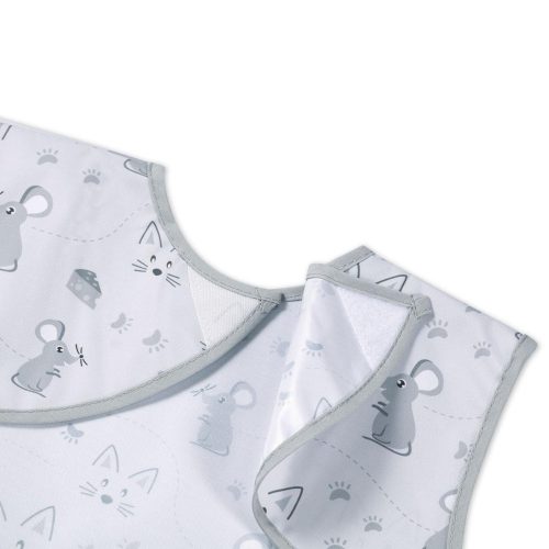 BabyOno előke vízálló Mouse 6hó-2év 1641/01 étkezéshez és játékhoz baba előke