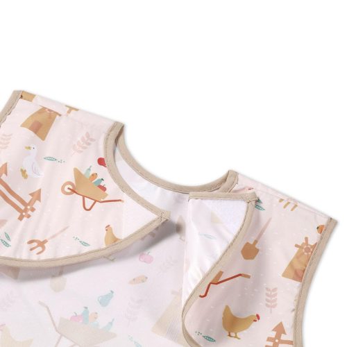 BabyOno előke vízálló Farmer 6hó-2év 1641/02 étkezéshez és játékhoz baba előke