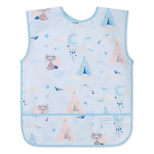 BabyOno előke vízálló Raccoon 2-4év 1642/01 étkezéshez és játékhoz baba előke