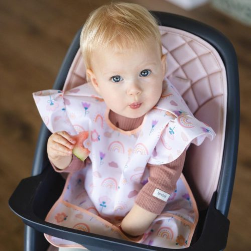 BabyOno előke vízálló Forest 2-4év 1642/03 étkezéshez és játékhoz baba előke