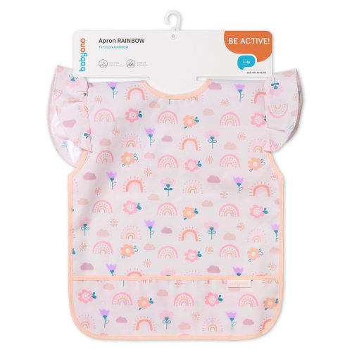 BabyOno előke vízálló Forest 2-4év 1642/03 étkezéshez és játékhoz baba előke