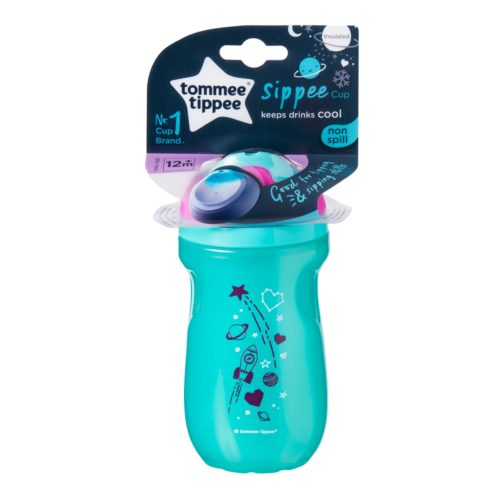 Tommee Tippee itatópohár - Sippe Cup csőrös hőtartó 260 ml lányos gyermek kulacs