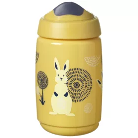   Tommee Tippee itatópohár - Superstar Sippee Cup csőrös 390ml 12hó mustársárga gyermek kulacs