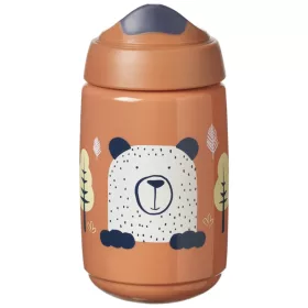   Tommee Tippee itatópohár - Superstar Sippee Cup csőrös 390ml 12hó terrakotta gyermek kulacs