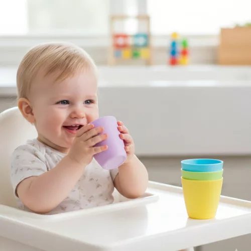 Munchkin pohár szett Multi 237ml 18hó 4db baba pohár