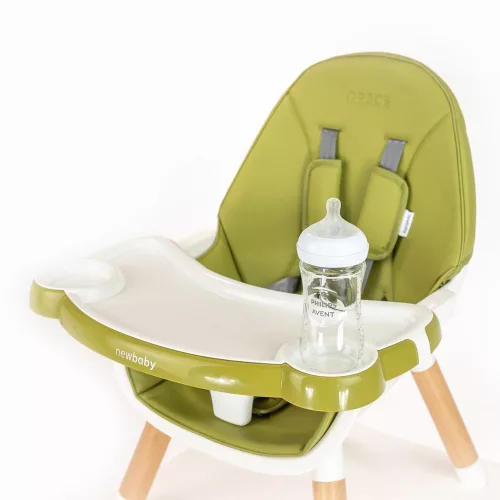 New Baby etetőszék 3az1-ben Grace green
