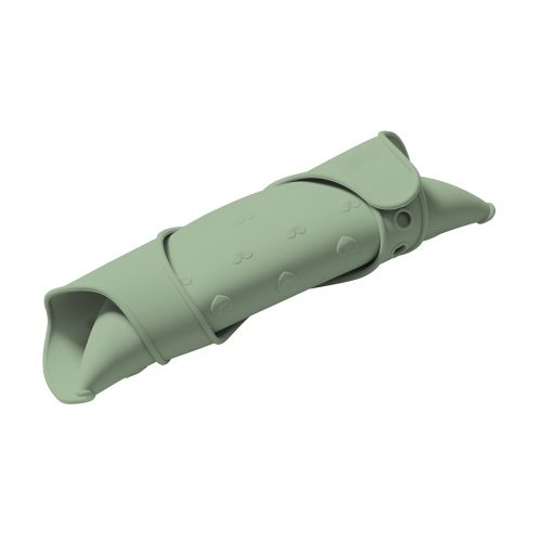 BabyOno előke szilikon állítható sötétzöld (KIFUTÓ TERMÉK)