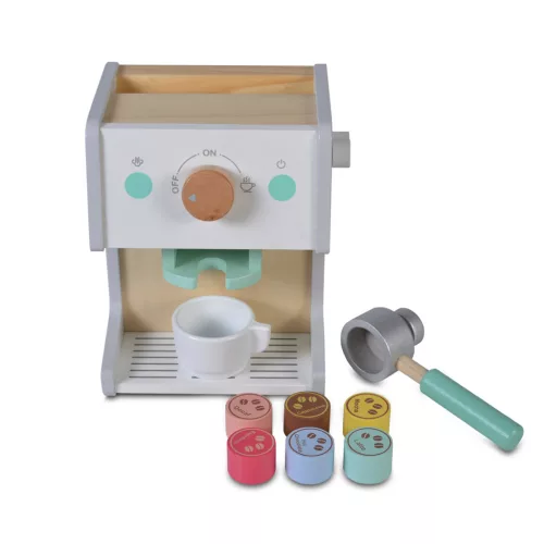Moni Toys Fajáték fa delux kávéfőző 23xmx14xmx17,5 cm